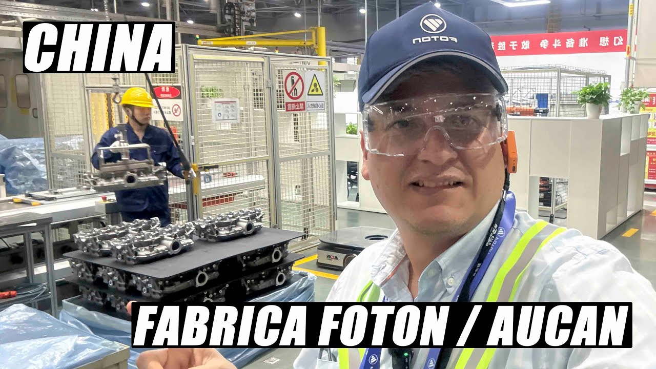 VISITA / FÁBRICA DE FOTON EN CHINA / MOTORES AUCAN