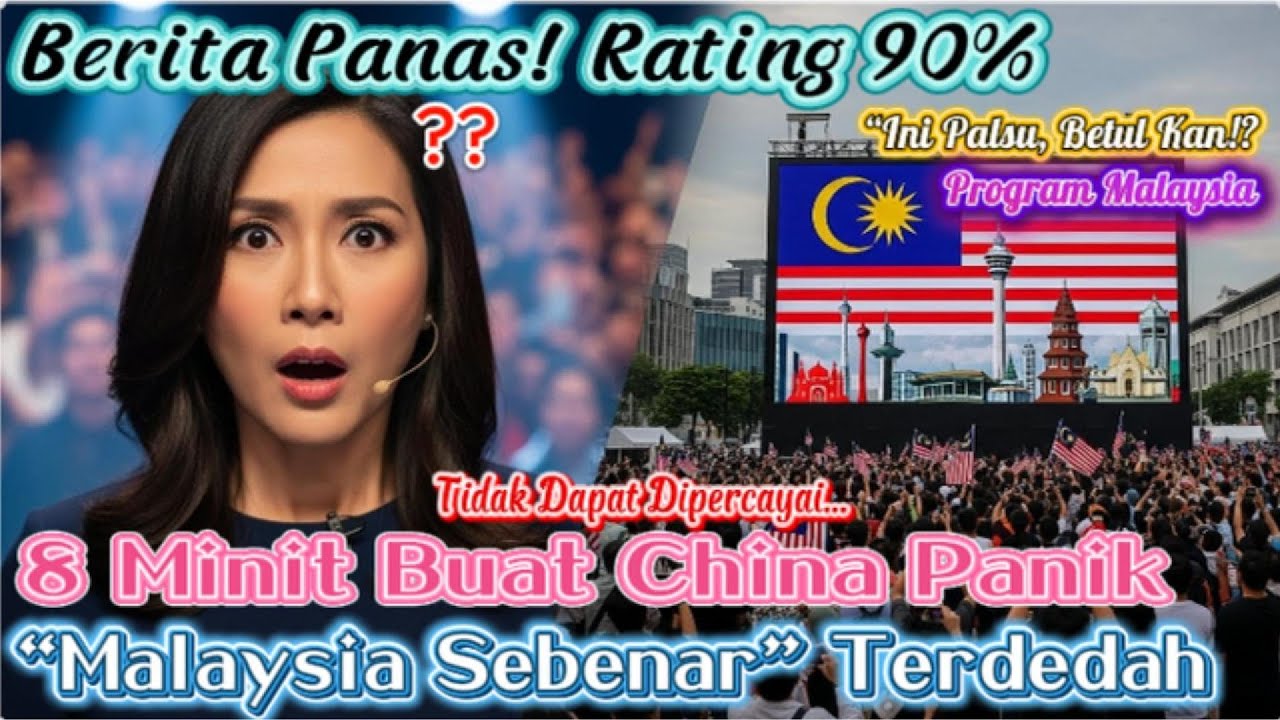 Reaksi buruk rakyat China lihat ‘Malaysia sebenar’  90% terkejut selepas menonton
