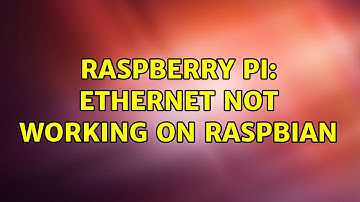 Raspberry Pi: Ethernet not working on Raspbian