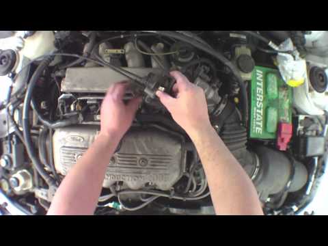 Change fuel injector ford escort v lx #2