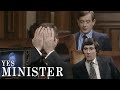Jim's TV Announcement | Yes, Minister | BBC Comedy Greats