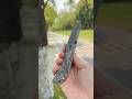 Stunning 3D Engraving! Deer & Forest Design on This Folding Knife | Cavendish Knives