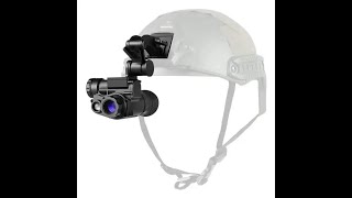 Прибор ночного видения NVG-10 монокуляр на военный шлем - обзор и отзывы на цифровой ПНВ.