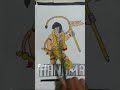 Hanuman jii drawing 😍😍 and watch full