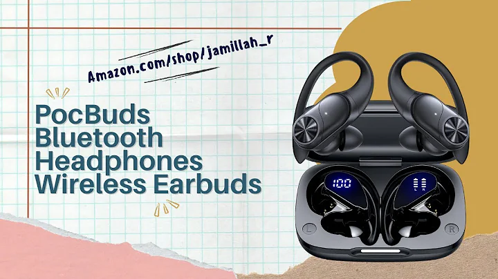 PocBuds Bluetooth Headphones: Unmatched Playtime and Sound Quality
