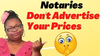General Notary Work, How much should I charge?