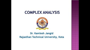 Lecture-1:  |Conformal mapping|