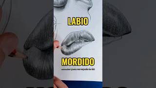 Cómo Dibujar Un Labio Mordido