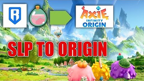 TRANSFER SLP FROM RONIN WALLET TO AXIE INFINITY ORIGIN USING MOBILE