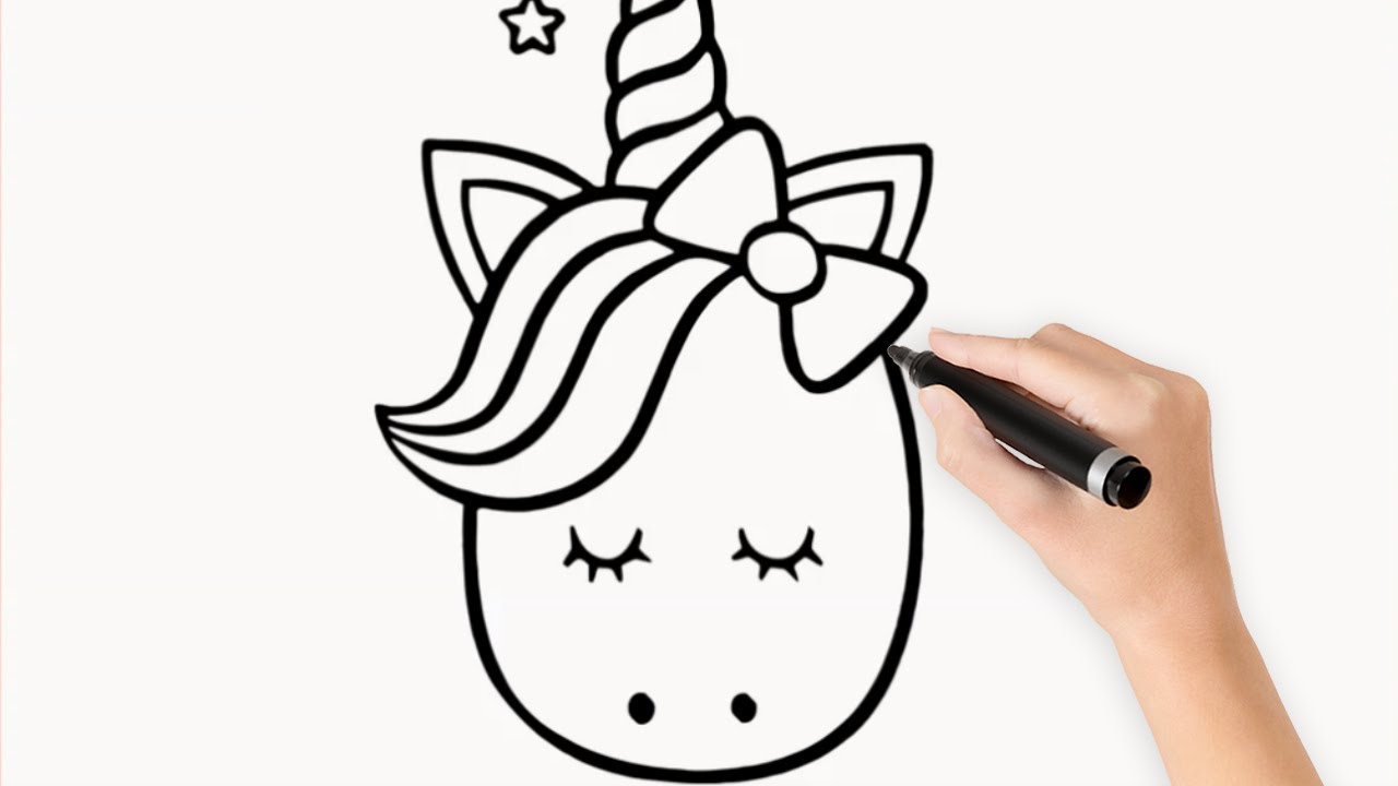 Featured image of post Dibujos Kawaii De Unicornios Paso A Paso Es hermoso ya sea el unicornio dibujo en blanco y negro o en color no te recomendamos que comiences por intentar dibujarlos veras que es realmente facil y luego ya puedes pasar a colorearlos