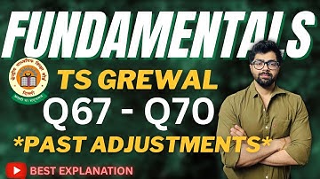 FUNDAMENTALS | Q67, Q68, Q69, Q70 | CLASS 12 | TS GREWAL Solutions | CBSE 2025
