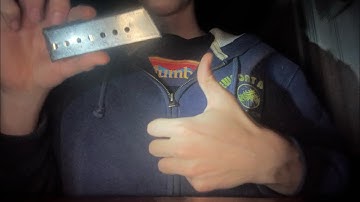 My first ASMR video (tapping, gripping, scratching and just having fun testing triggers out)