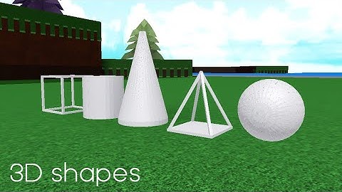 3D shapes tutorial build a boat for treasure ROBLOX