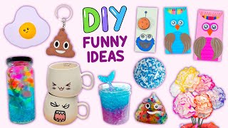 14 DIY FUNNY CRAFTS - Easy Fidget Ideas - Paper Crafts - Decoration and more funny things...