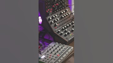My 3 Tier Moog Sound Studio with Subharmonicon, DFAM, Mother 32, Elektron Model Cycles #shorts