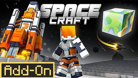 SPACECRAFT Addon - The Ultimate Space Adventure in Minecraft Bedrock!