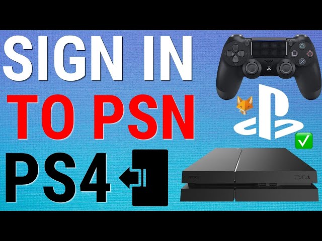 How To Sign In Into PlayStation Network On PS4 #ps4 #playstationnetwork 