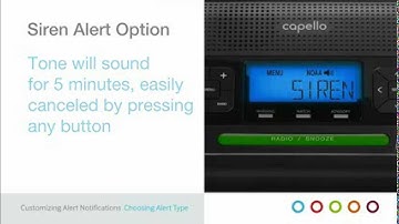 Customizing Alerts for Your Capello Safe & Sound Weather Alert Radio