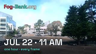 FogCam · July 22, 2026 · 11 am PT · one hour, every frame