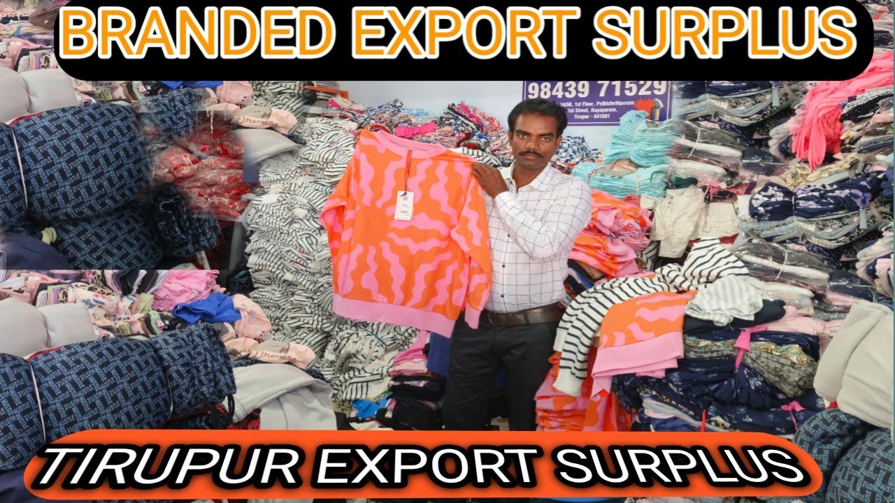 Tirupur export surplus tshart wholesale market|50 rupees tshart wholesale|export surplus market 