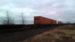 Rare!!! CSX SD40-3 on Q-106