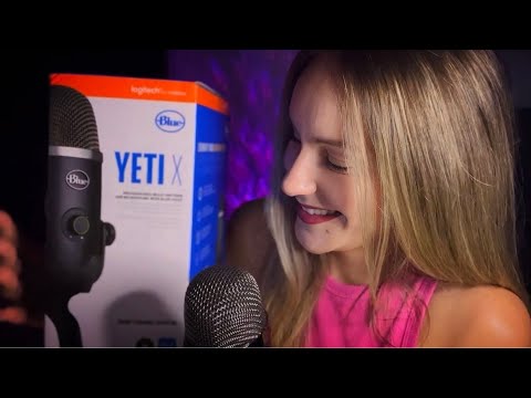 ASMR - Unboxing Micrófono nuevo y Charla ramdon 💙