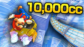Mario Kart but Everyone is on 10,000CC!
