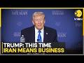 US Iran War Trump Says Iran Means Business Demands They Give Up Enriched Uranium Stockpile