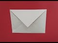 Easy Origami Envelope Tutorial