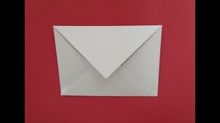 Easy Origami Envelope Tutorial
