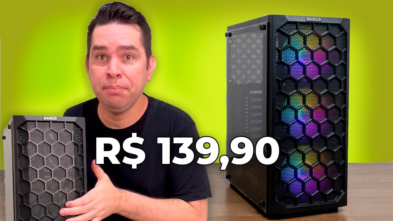 Mostrando GABINETE GAMER Bom e Barato | Mencer Hexer Rainbow - YouTube