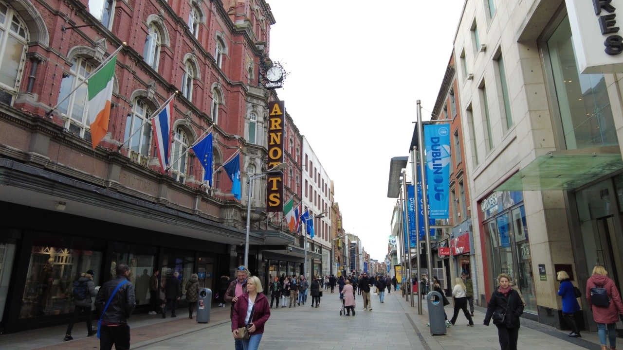 Dublin In March Walkthrough | Irish Walking Tour