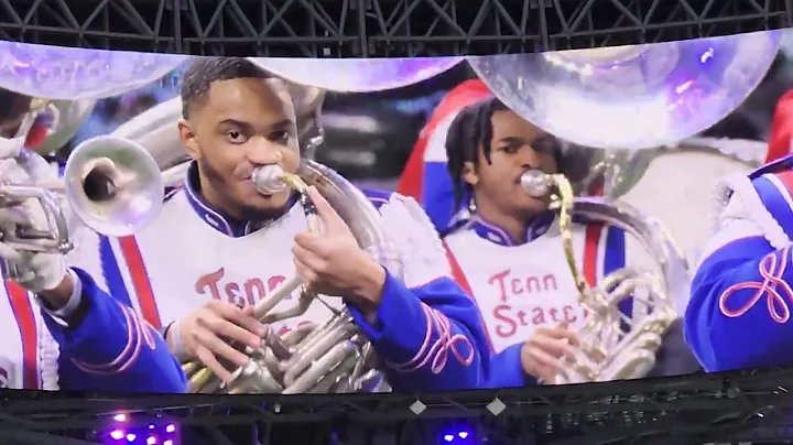 (Feb. 2023)Tennessee State University Marching Band 🎺🎷🥁HBCU All-Star Battle of the Bands