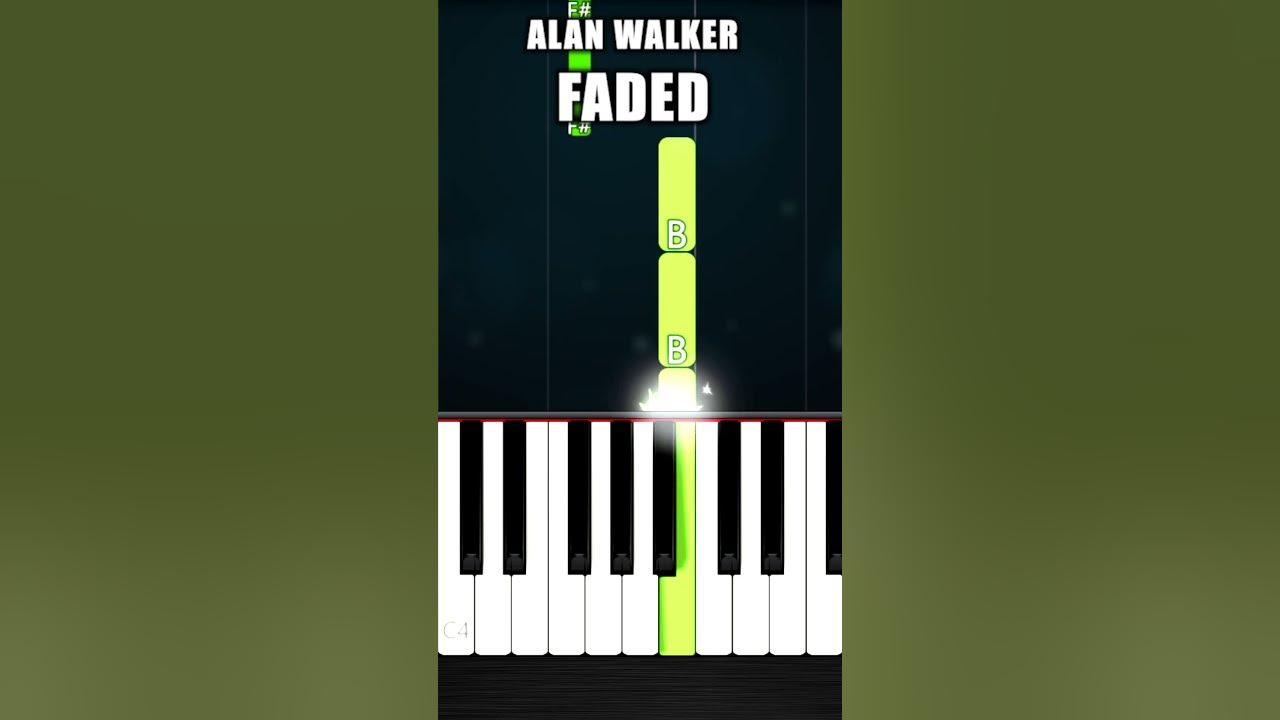Alan Walker - Faded Intro - EASY Piano Tutorial Alan Walker - Faded Intro - EASY Piano Tutorial
