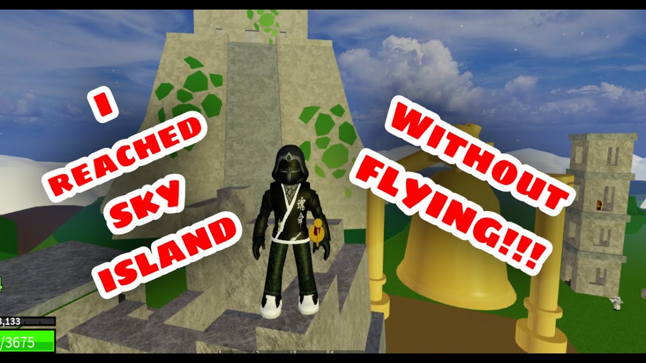 Roblox: Blox Fruit  How to go to Sky Island Without Flying 