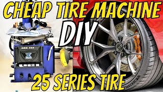 25 Series VS Chinese TIRE MACHINE  ~~~New e63 wheels! ~~