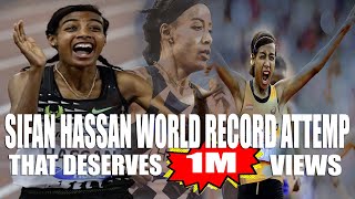 Sifan Hassan World Record Attempt 5000m | Diamond League Amazing Performance