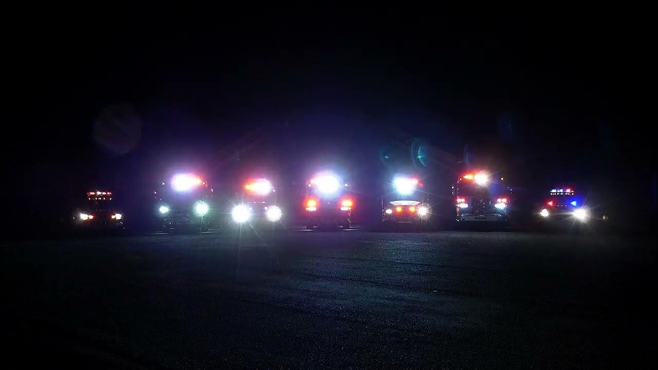 Ardmore, OK Fire Department Christmas Light Show 2022 YouTube