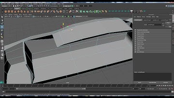 Maya 2016 car model video part 2