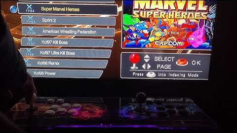 Full Game List Walkthrough – Pandora’s Box 3000 in 1 Retro Arcade Machine!