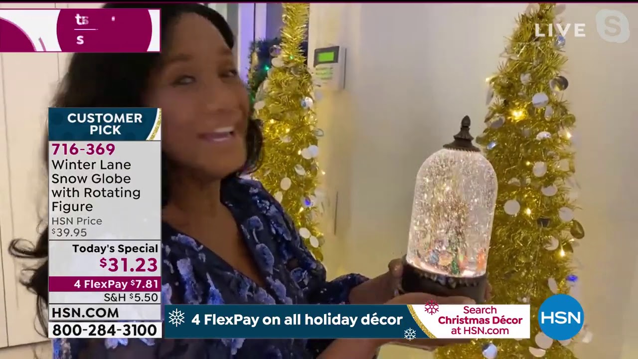 HSN All Kinds of Merry featuring Winter Lane 10.27.2020 12 AM YouTube