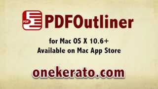 Manual TOC Editing in PDFOutliner using printed page numbers