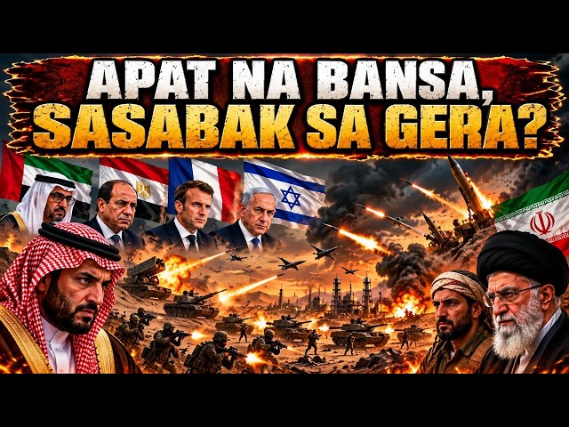 APAT NA BANSA, SASABAK NA RIN SA GERA!