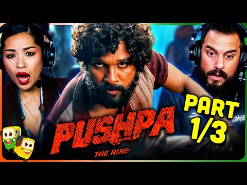 PUSHPA: THE RISE (Part 1/3) Movie Reaction! | Allu Arjun | Rashmika Mandanna | Fahadh Faasil