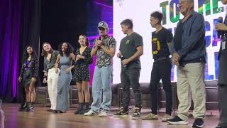 Julie and the Phamtoms full cast - Dream it Brazil - BTS and conference - emotional moments