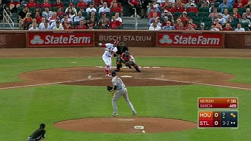 HOU@STL: G. Garcia comes through with two-out single