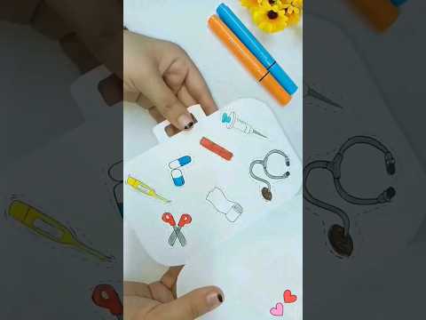 شنطة الإسعافات بالورق إبداع بالورق       