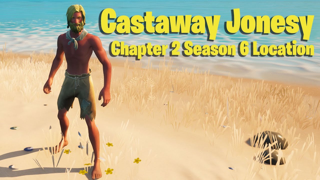 Castaway Jonesy Location [Character 34] Fortnite Chapter 2 Season 6