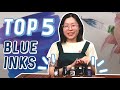 Swatching our top 5 blue inks