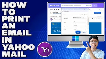How To Print an Email in Yahoo Mail [Guide]